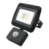 BREMEN LED spotlight with motion sensor 10W, 4000K, IP65, 80lm/W Eurolight
